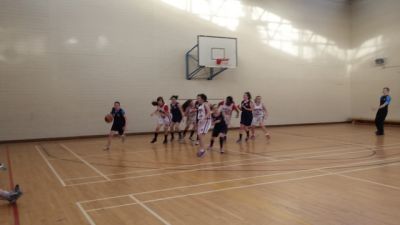 U19 Girls Basketball team beat The High School