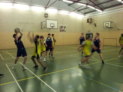 Boys U19 Basketball team play a stronger Blakestown team
