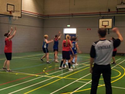 U19 Girls Basketball team fight a close match against Old Bawn