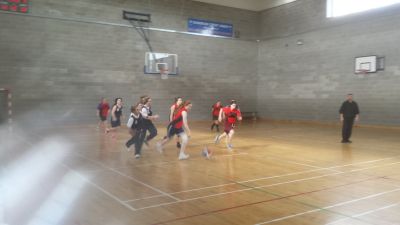 Under 19 Girls play opening basketball match against Ballinteer