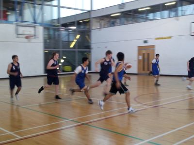 U19 Boys basketball team play Synge St.