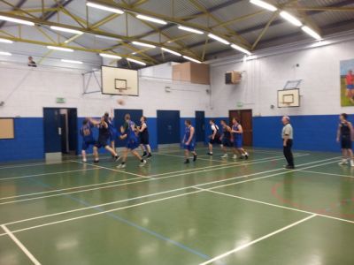 U19 Boys Basketball team play Greenhills