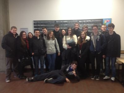 Leaving Certificate Classical Studies students attend UCD lectures