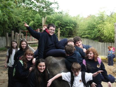 5th Year Mentors bring 1st and 2nd Years to Dublin Zoo