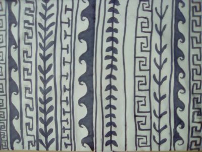 1st Year Classics students artistically cover their copy books