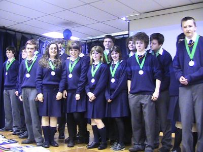 Transition Year Irish class win Clobeo award for third time with their film