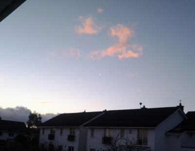 Sighting Venus in the morning sky