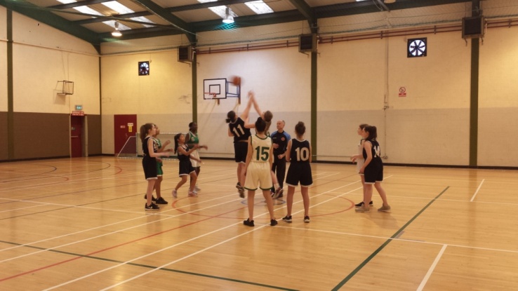 1st Year Girls Basketball team against Stanhope Street Photo: Ms. Finnegan
1st Year Girls Basketball team against Stanhope Street Photo: Ms. Finnegan