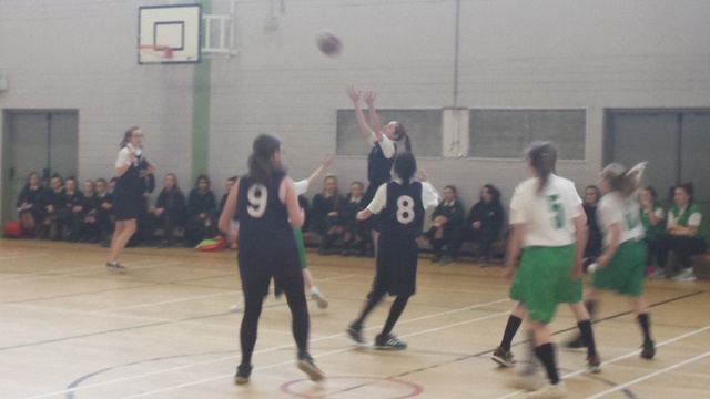 1st Year Stratford Girls team versus St. Michael's Photo: Ms. Finnegan
1st Year Stratford Girls team versus St. Michael's Photo: Ms. Finnegan