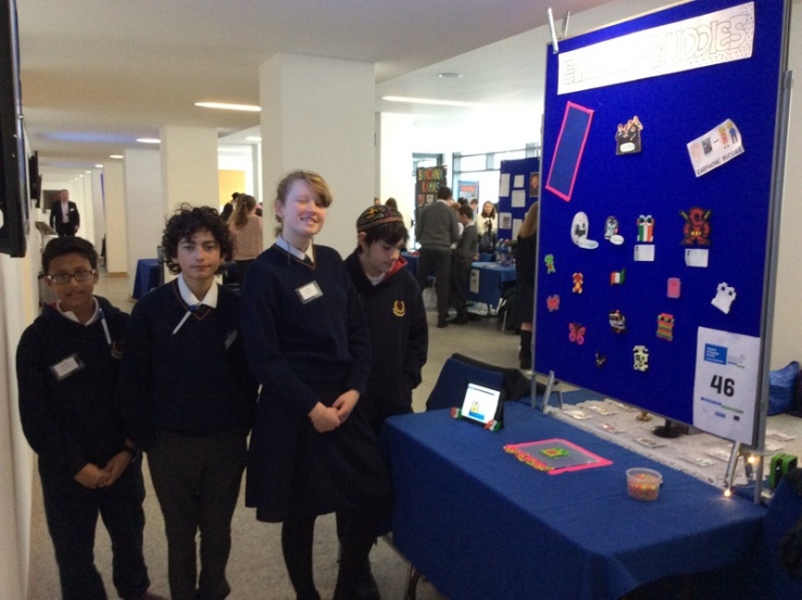1st Year Business Students at Dublin City Student Enterprise Awards Final, Dublin Castle Photo: Ms. Brouder
