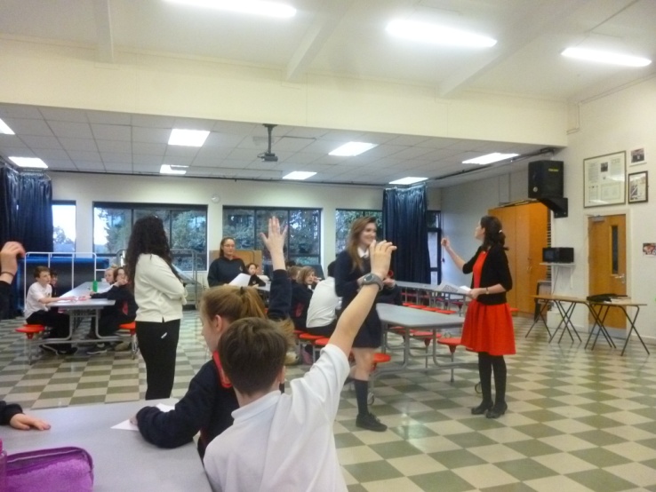 1st Year Classical Studies Quiz, 19th December Photo: Ms. Donohoe
