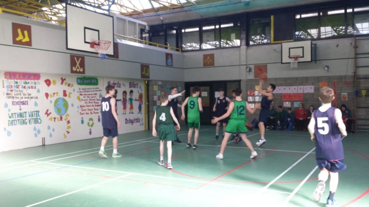 2nd Year Boys Basketball team in Quarter Finals Photo: Ms. Finnegan
2nd Year Boys Basketball team in Quarter Finals Photo: Ms. Finnegan