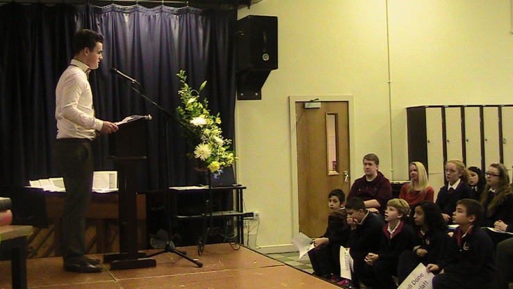 Awards Ceremony, 24th October 2014. Photo: Ms. O'Kelly 
