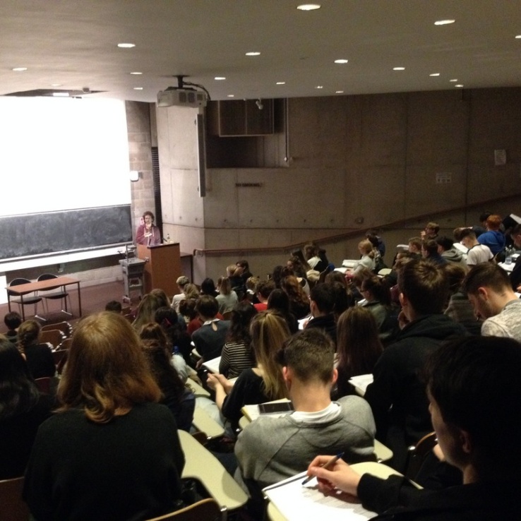 Students at the Leaving Certificate Classical Studies lectures in Trinity. Photo: Ms. Donohoe
Students at the Leaving Certificate Classical Studies lectures in Trinity. Photo: Ms. Donohoe