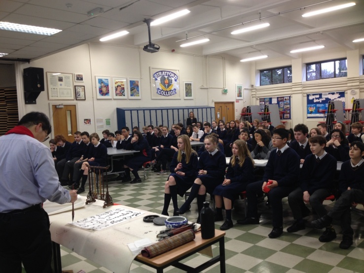 1st Years and TYs celebrate the Chinese New Year in CSPE Photo: Ms. Donohoe
