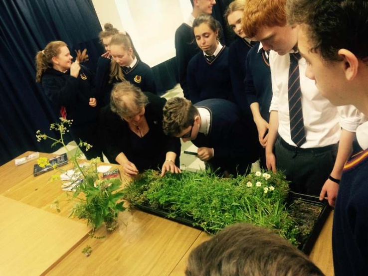 Biodiversity talk from Dublin City Council. Photo: Ms. O'Sullivan
Biodiversity talk from Dublin City Council. Photo: Ms. O'Sullivan