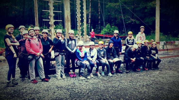TY students in Delphi, September 2016. Photo: Ms. Finnegan 
