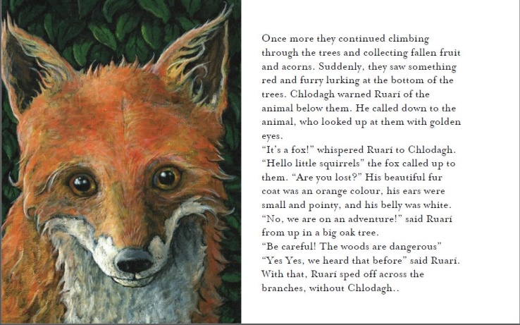 Finalist in the Transition Year Children's Book Competition 2016 Image: A Grey Squirrel Adventure by Ryan Baker
