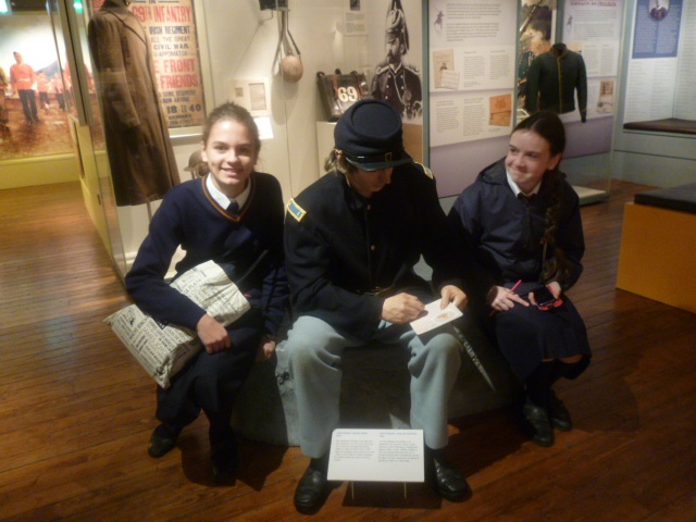1st - 3rd Years visit Collins Barracks. Photo: Ms. Donohoe
