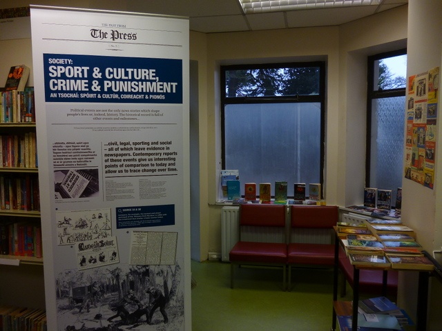 The Past from the Press - National Library of Ireland temporary exhibition Photo: Ms. O'Kelly
