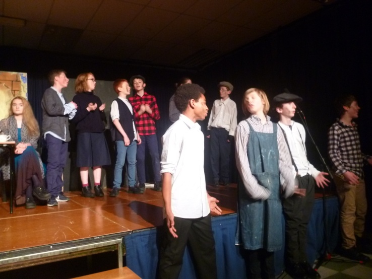 Oliver! by Stratford College Productions, December 2016. Photo: Ms. Donohoe
Oliver! by Stratford College Productions, December 2016. Photo: Ms. Donohoe