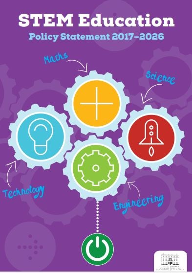 STEM Education Policy Statement and Implementation Plan for Schools, November 2017 Image: Department of Education and Skills (www.education.ie)
STEM Education Policy Statement and Implementation Plan for Schools, November 2017 Image: Department of Education and Skills (www.education.ie)