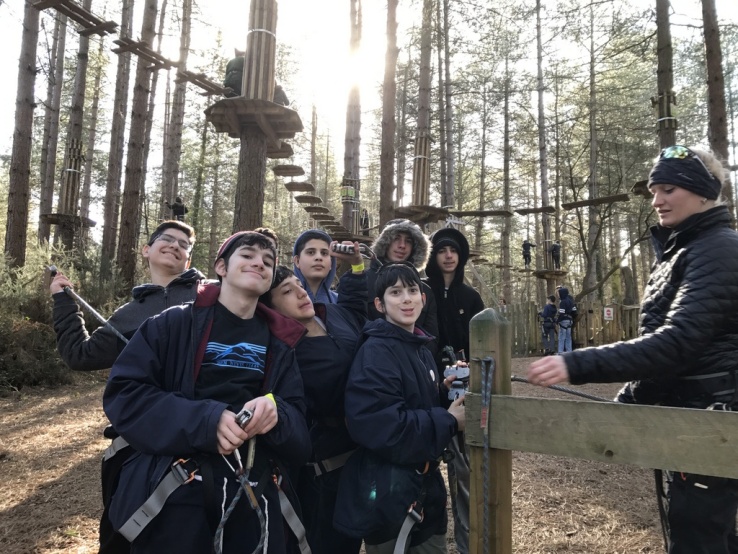 Shabbaton Trip to London and Bournemouth, February 2017 Photo: Rabbi Lent
