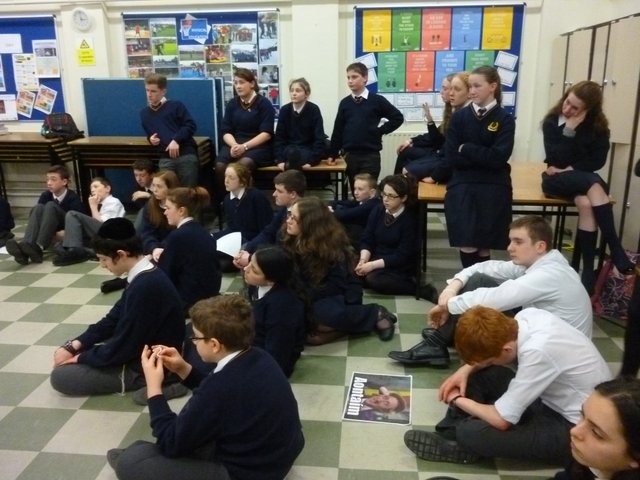 Seachtain na Gaeilge 2015: Ceardlann Bóthair Photo: Ms. Ivers
Seachtain na Gaeilge 2015: Ceardlann Bóthair Photo: Ms. Ivers