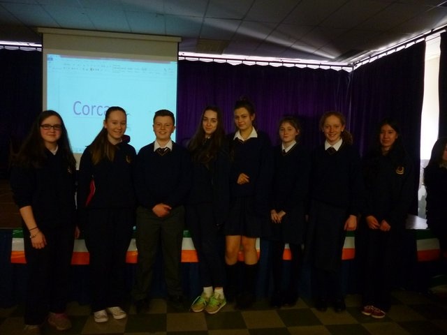 Seachtain na Gaeilge 2015: Tráth na gCeist Photo: Ms. Ivers
