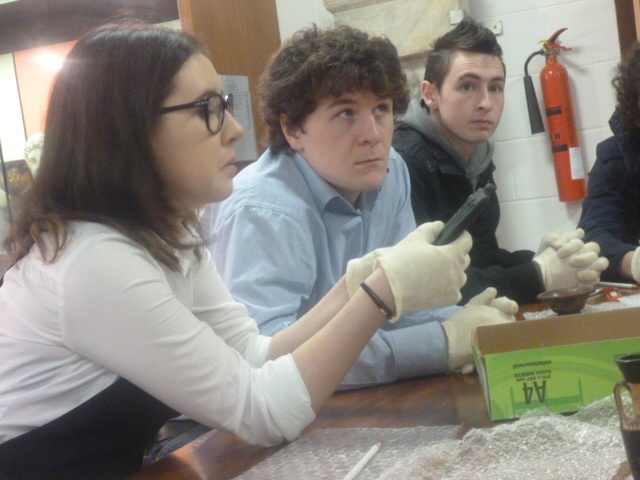 5th and 6th Year Classics students at UCD Classics Museum. Photo: Ms. Donohoe
5th and 6th Year Classics students at UCD Classics Museum. Photo: Ms. Donohoe