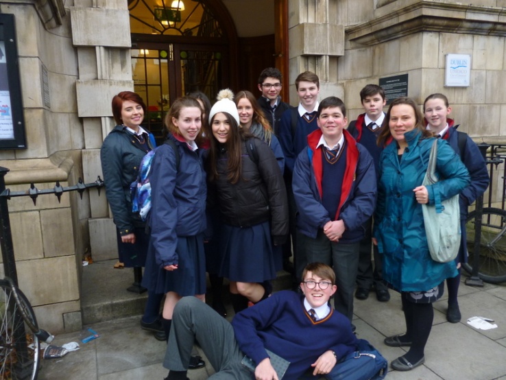 TY students at Rathmines Library Photo: Ms. Cooper
TY students at Rathmines Library Photo: Ms. Cooper