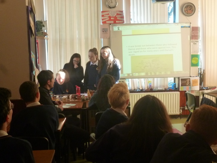 TY Classics Presentations Photo: Ms Donohoe
TY Classics Presentations Photo: Ms Donohoe