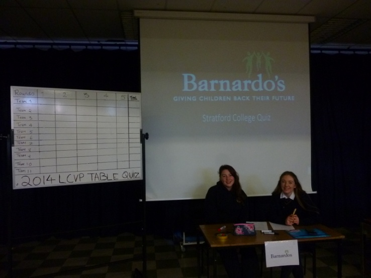LCVP Table Quiz, 2014, in aid of Barnardo's. Photo: Ms. O'Kelly
LCVP Table Quiz, 2014, in aid of Barnardo's. Photo: Ms. O'Kelly