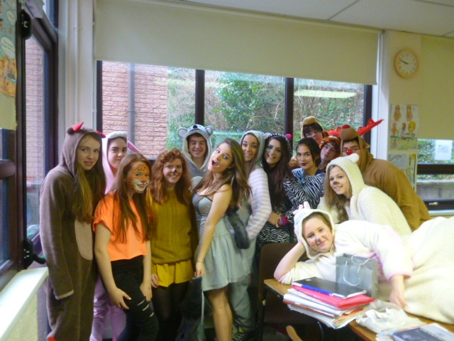 2nd Year students all dressed up! Photo: Ms. Ivers
2nd Year students all dressed up! Photo: Ms. Ivers