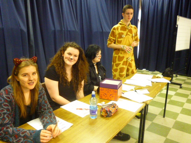 5th Year L.C.V.P. Table Quiz, 2013. Photo: Ms. O'Kelly
