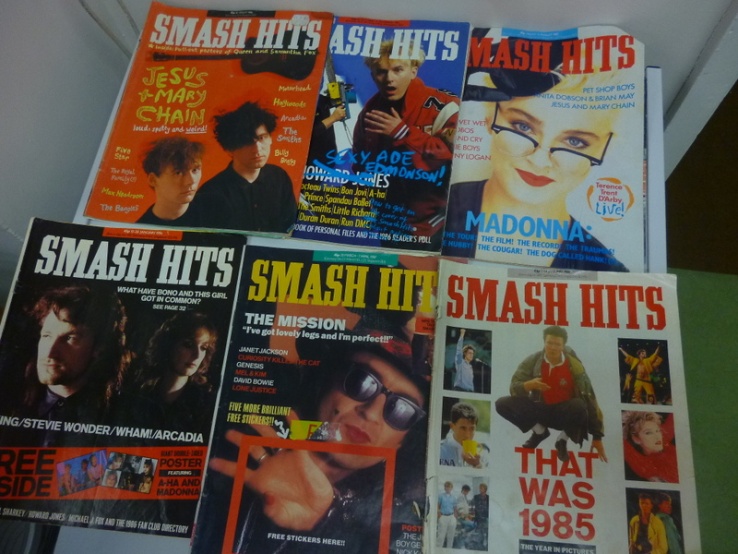World Book Day Magazine Exhibition: 'Smash Hits' from the 1980s Photo: Ms. O'Kelly
World Book Day Magazine Exhibition: 'Smash Hits' from the 1980s Photo: Ms. O'Kelly