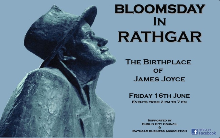 Bloomsday in Rathgar - Friday, 16th July Image: Rathgar Business Association
Bloomsday in Rathgar - Friday, 16th July Image: Rathgar Business Association