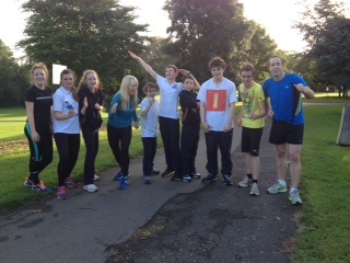Some of the members of the Stratford College running club. Photo: Ms. Reynolds
Some of the members of the Stratford College running club. Photo: Ms. Reynolds