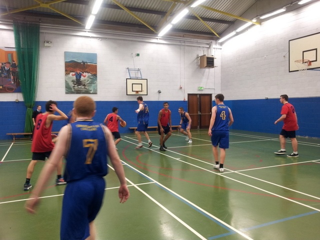 U19 Boys Basketball versus Greenhills Photo: Ms. Finnegan
