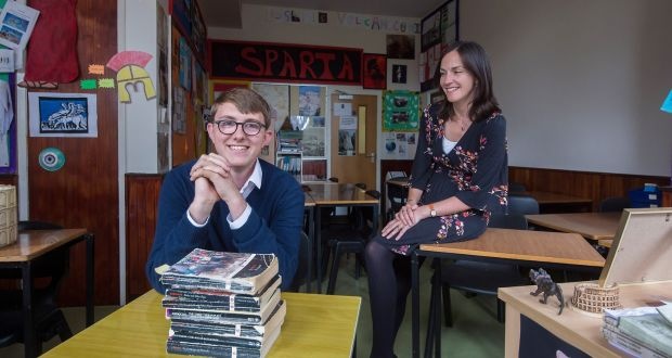 Classical Studies in Stratford College. Photo: Brenda Fitzsimons/Irish Times
Classical Studies in Stratford College. Photo: Brenda Fitzsimons/Irish Times
