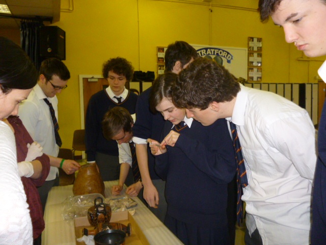 Roman and Greek Artefacts in Stratford Photo: Alice Quinn-Banville
