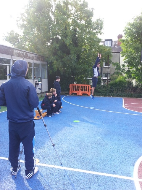 DCU 1st Year Fitness Tests Photo: Ms. Finnegan
