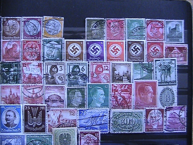 German stamps dating from the 1930s Photo: Ms. O'Kelly
