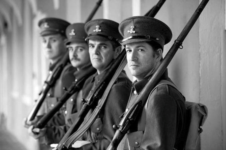 TY students at Collins Barracks Photo: Mr. Stewart
