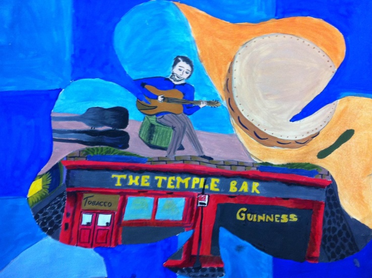 Art by Kate Dempsey, 5th Year Photo: Moya Richardson McCrea
