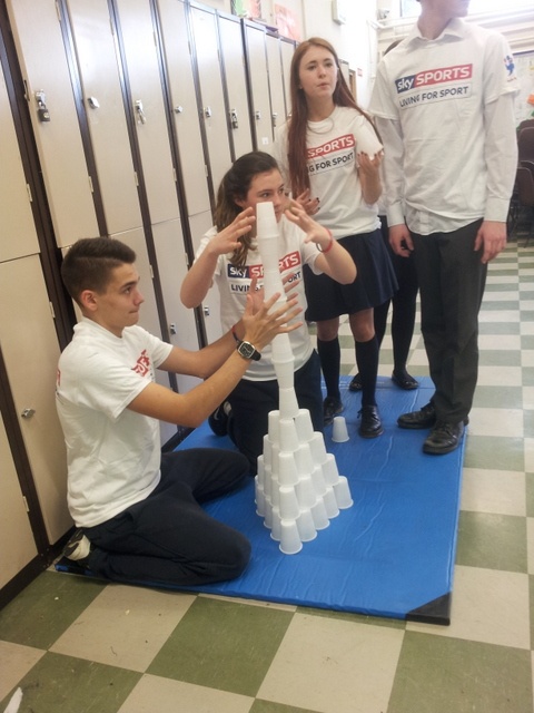 The Cup activity Photo: Ms. Finnegan
