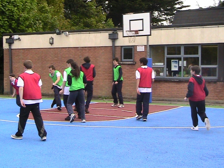 Basketball on Sports Day 2012 Ms. O'Kelly
