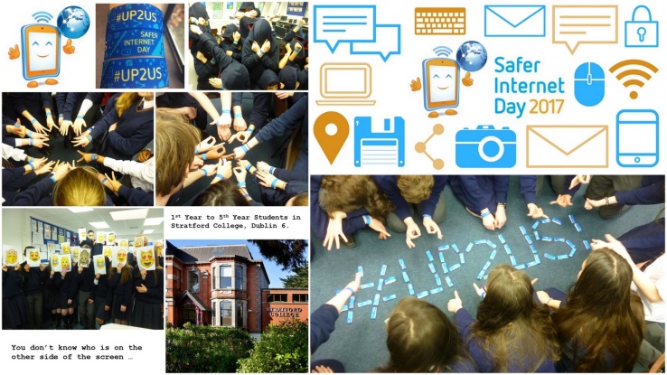 Stratford College celebrate Safer Internet Day 2017 Image: Ms. O'Kelly
Stratford College celebrate Safer Internet Day 2017 Image: Ms. O'Kelly
