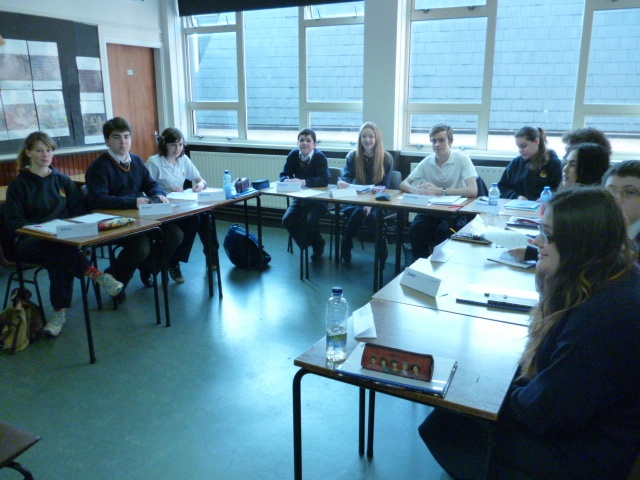 Student Council training course Photo: Ms. O'Kelly
