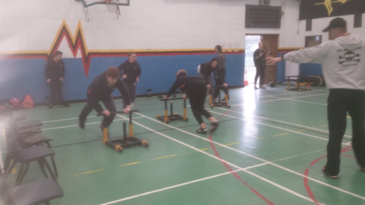 GCSE PE classes for the TYs. Photo: Ms. Finnegan
